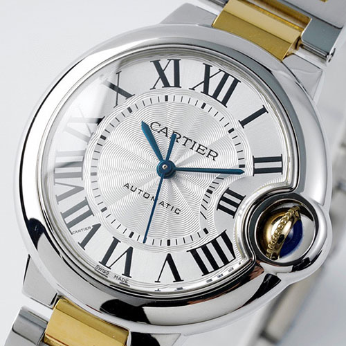 CARTIER W2BB0002 バロンブルー 33mm 記念日ギフト 最安値