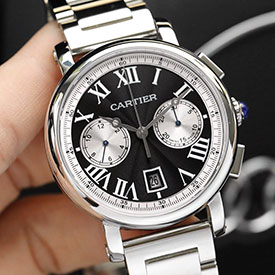 CARTIER WSRO0002 ロトンド ドゥ クロノグラフ ブラック 最新品