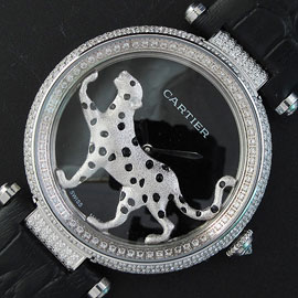 CARTIER スペシャル プラチナ ブラックダイヤル 信頼老舗