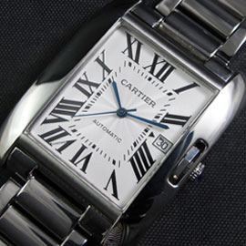 CARTIER タンクアングレーズ Asain ETA搭載