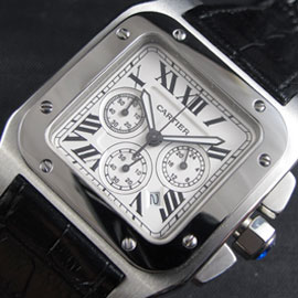 CARTIER サントス100 MIYOTA クォーツ搭載 自動巻き