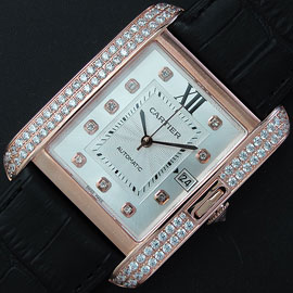 CARTIER タンクアングレーズ Asian搭載
