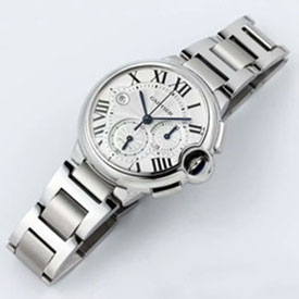 CARTIER W6920076 バロンブルー クロノグラフ 人気新品