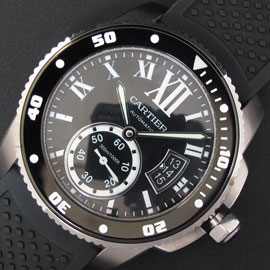 CARTIER カリブル ドゥ 全面ブラック メンズ 池袋激安本店