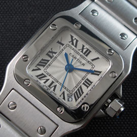 CARTIER サントス EPSON製クォーツ搭載 レディース