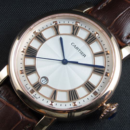 CARTIER ロトンド ドゥ Asain 2824-2搭載 CARTIER ロトンド ドゥ Asain 2824-2搭載