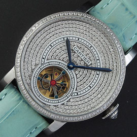 CARTIER ロトンド ドゥ 全面ダイヤモンド 自動巻き 大人気モデル CARTIER ロトンド ドゥ 全面ダイヤモンド 自動巻き 大人気モデル