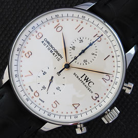 IWC ポルトギーゼ クロノグラフ IW3714 電池式 コピー