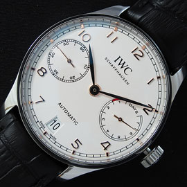 IWC ポルトギーゼ 自動巻き IW500701 ZF工場 ホワイト パワーリザーブ