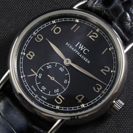 IWC ポルトフィーノ 黒文字盤 クロコ革バンド 割安 コピー IWC ポルトフィーノ 黒文字盤 クロコ革バンド 割安 コピー
