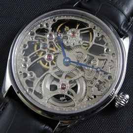 IWC ポルトギーゼ スケルトン ダイヤル メンズ腕時計