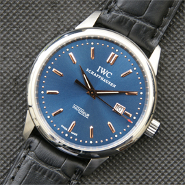 IWC インヂュニア ローレウス ブルー文字盤 自動巻き