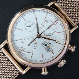 IWC ポルトフィーノ クロノグラフ デイト表示 自動巻き