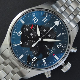 IWC パイロット ストップウォッチ 自動巻き メンズ コピー