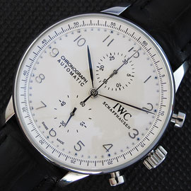 IWC ポルトギーゼ クロノグラフ IW3714 クォーツ 通販