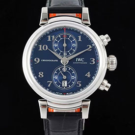 IWC ダヴィンチ クロノグラフ IWC393402 ブルー 最高級コピー