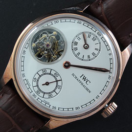 IWC ポルトフィーノ トゥールビヨン ゴールデン 自動巻き