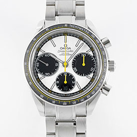 OMEGA 326.30.40.50.04.001 スピードマスター レーシング ホワイト/ブラック/イエロー 最新入荷