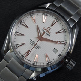 OMEGA シーマスター アクアテラ Asian ETA搭載 自動巻き ホワイト