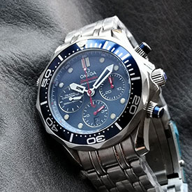 OMEGA 212.30.44.50.03.001 シーマスター ブルーダイヤル ポイント獲得