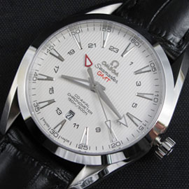 OMEGA シーマスター アクアテラ GMT Asian 2824-2搭載 自動巻き 大好評