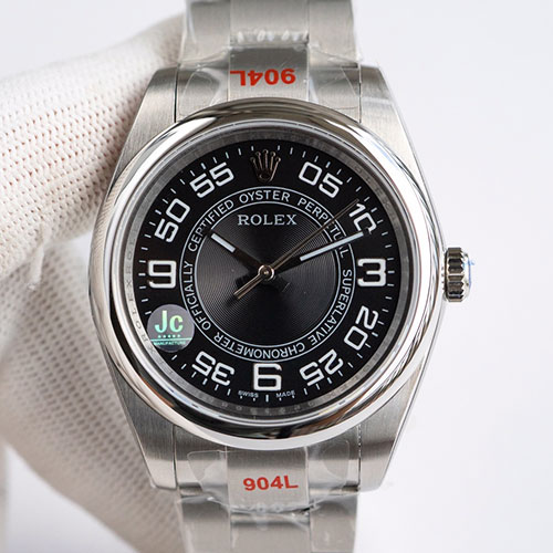 ROLEX 116034 オイスターパーペチュアル コンセントリック ブラック 販促