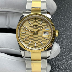 ROLEX M126233 デイトジャスト 36mm シャンパンフルーテッド ジュビリー