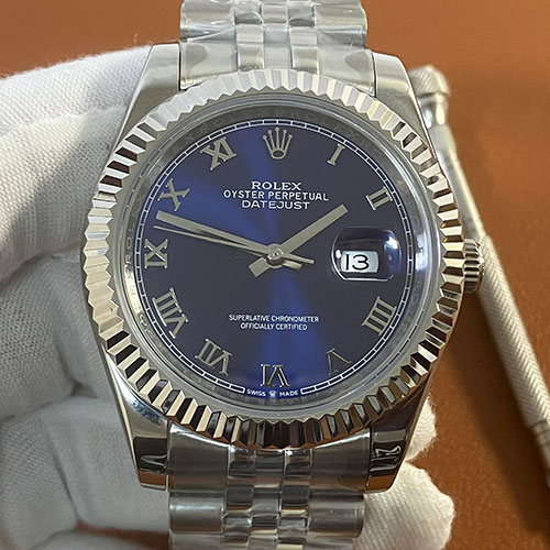 ROLEX M126334 デイトジャスト 41mm ブルーローマ 争奪戦 ROLEX M126334 デイトジャスト 41mm ブルーローマ 争奪戦