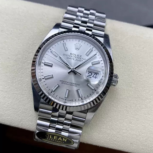 ROLEX M126234 CLEAN製 36mm シルバー 3235搭載 市場最高精密 ROLEX M126234 CLEAN製 36mm シルバー 3235搭載 市場最高精密