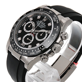 ROLEX デイトナ ブラック8Pダイヤ 116519LNG コピー