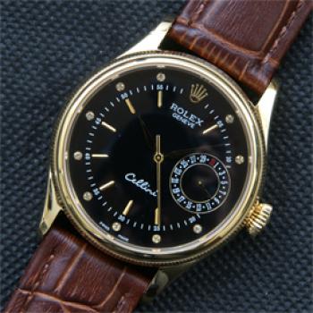 ROLEX チェリーニ タイム ブラック文字盤 Asain 2825搭載