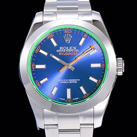 ROLEX m116400gv ミルガウス ブルー Cal.3131搭載 28800振動 2024最高級