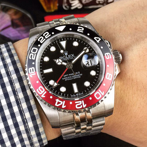 ROLEX GMTマスター II 126710 ブラック/レッド コピー