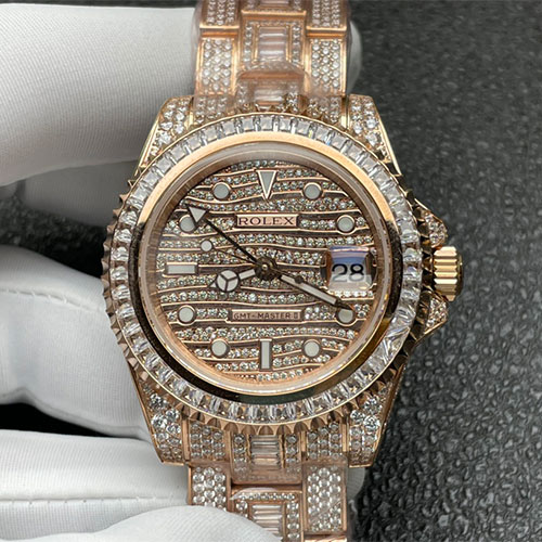 ROLEX GMTマスター II 116769TBR 40mm ピンクゴールド ダイヤ