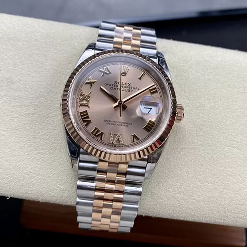 ROLEX 126231 デイトジャスト 36mm VI&IXダイヤ 2024人気メンズ