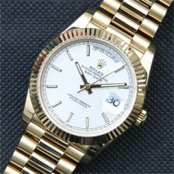 ROLEX 228238 デイデイト ETA2836搭載 ホワイト 耐久性高い