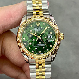 ROLEX M278343RBR デイトジャスト 31mm グリーン レディース 2024新品 ROLEX M278343RBR デイトジャスト 31mm グリーン レディース 2024新品