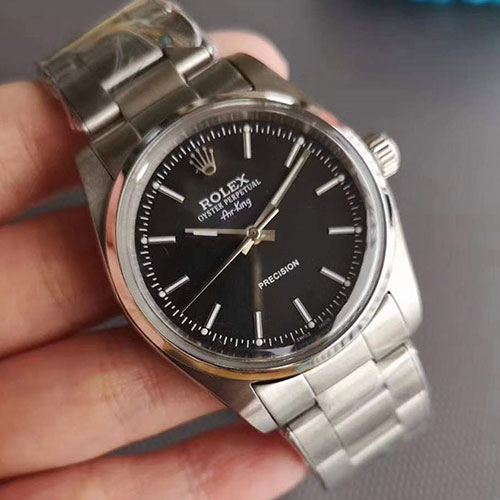 ROLEX エアキング 14000M ブラック 品質保証 ROLEX エアキング 14000M ブラック 品質保証