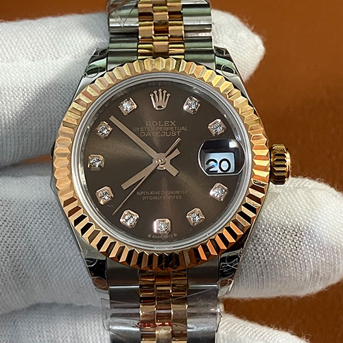 ROLEX 279171G デイトジャスト 28mm チョコレート 完成度完璧 2024人気 ROLEX 279171G デイトジャスト 28mm チョコレート 完成度完璧 2024人気