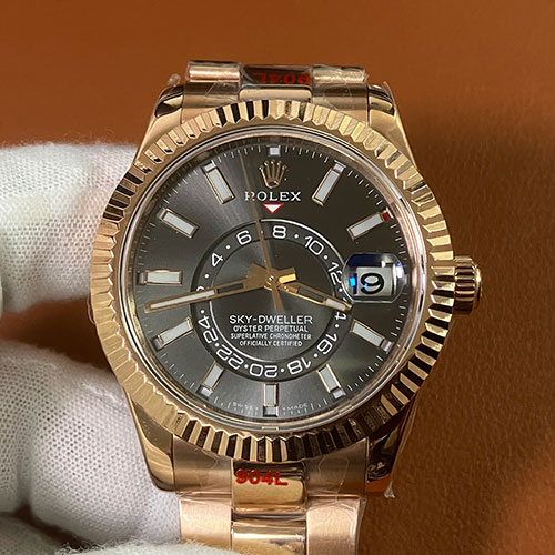 ROLEX 326935 スカイドゥエラー 42mm ピンクゴールド 最新 ROLEX 326935 スカイドゥエラー 42mm ピンクゴールド 最新