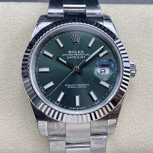 ROLEX 126334 デイトジャスト 41mm ミントグリーン 大人気 気分上昇