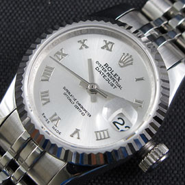 ROLEX デイトジャスト レディス シルバー文字盤 彼女へ