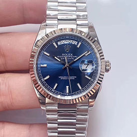 ROLEX 118239 デイデイト 36mm ブルー文字盤 超人気