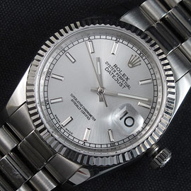 ROLEX デイトジャスト シルバー文字盤 特売