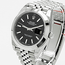 ROLEX 126300 デイトジャスト 41mm ブラック ジュビリー Noob工場
