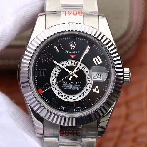 ROLEX スカイドゥエラー 326939 ブラック 9001搭載