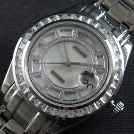 ROLEX デイデイト ベゼル全面ダイヤ 品質保証