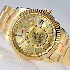 ROLEX M326938 スカイドゥエラー 42mm ゴールド 9001搭載