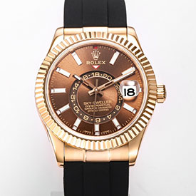 ROLEX スカイドゥエラー 326235 チョコレート 9001搭載 n級