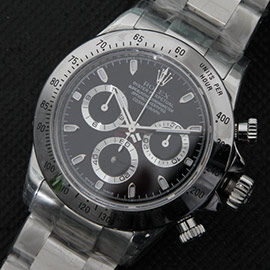 ROLEX デイトナ 116520 NOOB製 ブラック文字盤 Asian 7750搭載